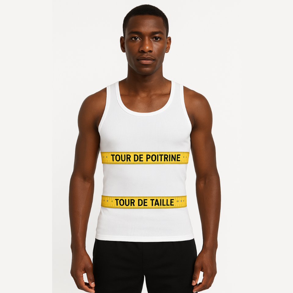 illustation mesure taille debardeur lingerie nyanga