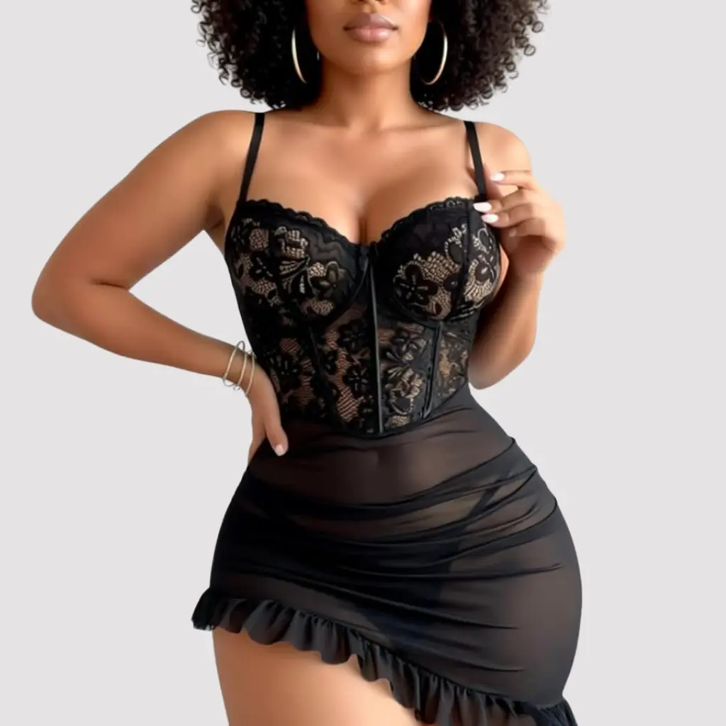 Nuisette robe -Dentelle Royale (1).webp