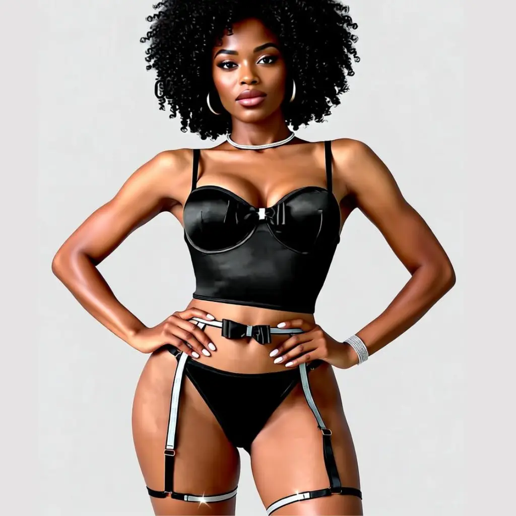 Lingerie trois pièces -Étreinte de Soie.webp