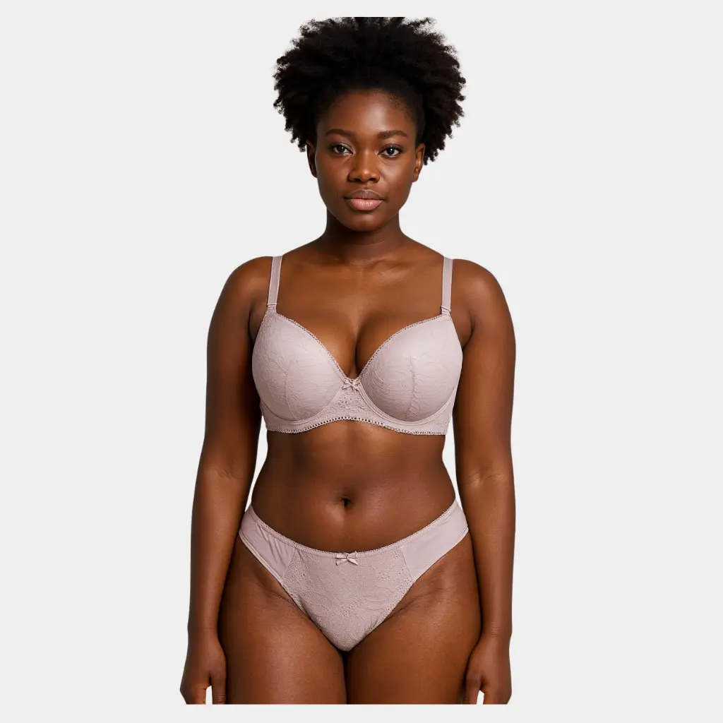 [LN-FES-00000501] Ensemble soutien-gorge -Caresse de Lune (44/100)